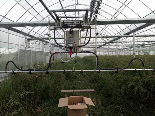 温室育苗喷灌机可以结合水肥一体化使用吗？